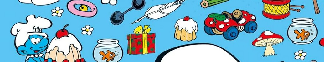 The Smurfs Comics figurines