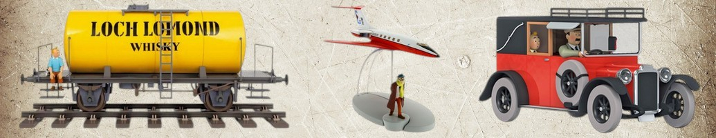 Véhicules et vaisseaux de BD de collection